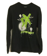 Vtg WWE WWF Wrestling DX D Generation X Size M Blk Triple H Long Sleeve - $114.00