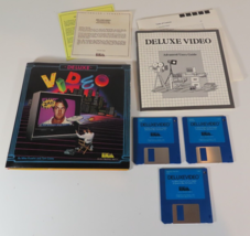 Deluxe Video for AMIGA PC - Electronic Arts - 1986 Software *READ* - £19.07 GBP