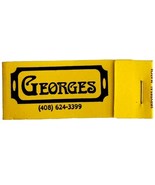 George&#39;s Holiday Inn Hotel Vintage Matchbook California Carmel By The Se... - $19.99