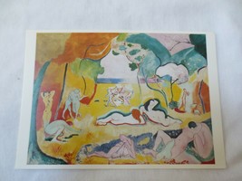 Henri Matisse vintage Art Postcard 1993 &quot;The Joy of Life&quot; 1905-6 Nudes U... - £7.81 GBP
