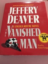 Jeffrey Deaver Vanished Man Audio Casete - $21.77