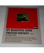 Kanye West Poster Card My Beautiful Dark Twisted Fantasy 2010 Glossy 8X10 - $10.92 CAD