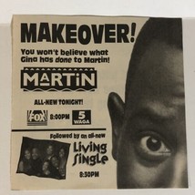 Martin Living Single Tv Series Print Ad Vintage Martin Lawrence TPA2 - £4.63 GBP