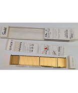 NEW - Speidel 24-30mm Mens Gold Metal Expansion Watch Band Model# 00143032 - €24,06 EUR