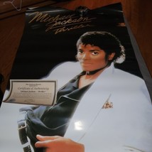Michael Jackson (Thriller) American Historical Society Lithograph w/ cer... - $14.65