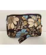 Sporty Nylon Zip Compartments Wallet Hawaiian Floral - $15.83