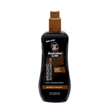 Australian Gold Spray Gel Bronzer, Dark Tanning Accelerator, AGCB175 8oz... - $15.18