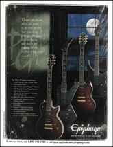 Epiphone Prophecy Series Les Paul SG Exployer guitar advertisement 2008 ad print - £3.31 GBP