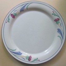 Lenox Poppies on Blue Salad / Dessert Plate Plate 8 1/2&quot; Made in the USA - £14.21 GBP