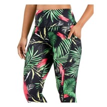 Ideology Women&#39;s Palm Print Cropped Leggings Multicolor XS - $31.50