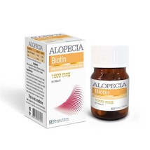 Alopecia Biotin 1000 mcg 60 Tablets - $5.82