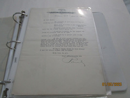 Hm Quackenbush Paul Letter Orders &amp; Personal Notes Herkimer Ny Aug 29 1923 - $25.00