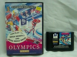 Vintage Winter Olympics Sega GENESIS VIDEO GAME Mega Drive 1993 - £11.61 GBP