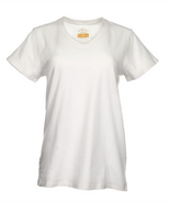 Blue Mountain YKL-9072 Women&#39;s Short Sleeve V-Neck T-shirt, Bright White... - €18,65 EUR