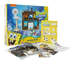 SpongeBob SquarePants Krusty Krab Snap &amp; Switch Construction Set 95 Pc NIB - $15.88