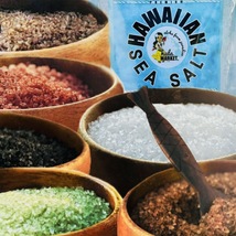 Hula Market 100% Pure Molokai Hawaiian Sea Salt - 8 Oz. | Alaea, Lava, Coffee, W - £12.49 GBP+