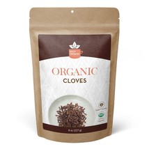 Organic Cloves Whole (8 OZ) - Non-GMO Pure Clove Seed Spice for Savory D... - $11.86