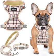 GAMUDA Dog Harness Collar and Leash Set, Dog Harness, No Chock No Pull - £6.50 GBP