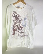 Vintage Disney Pirates Of The Caribbean Movie Promo Tee T-Shirt Adult XL... - $74.25