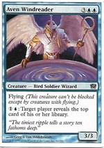 Magic the Gathering Card- Aven Windreader - $1.25