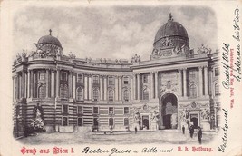 Wien Vienna Austria~K HOFBURG~1905 Max Jaffe Photo Postcard - £7.29 GBP