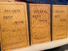 3 Vintage Stuarts Rent Books (Charles Webb) 6.5" X 4.25" *Pre-Owned* cc1 - $11.99