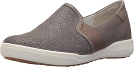 New Josef Seibel Gray Leather Comfort Sneakers Wedge Pumps Size 39 M 8 $135 - £59.78 GBP