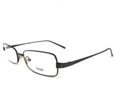 Fendi Eyeglasses Frames F658 001 Black Sparkly Rectangular Full Rim 53-1... - £73.19 GBP