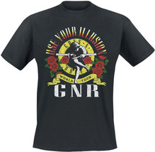 New Guns N Roses Use Your Illusion Gnr Logo Licensed Concert Band T-Shirt - £19.10 GBP+