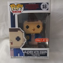 NEW Funko Pop 8-Bit  Exclusive Stranger Things Eleven with Eggos Vinyl Figure - £12.71 GBP