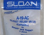 Sloan A-19-AC Closet Relief Valve for Royal and Regal - £4.67 GBP