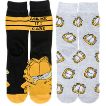 Garfield Icons Men&#39;s Crew Socks 2-Pack Multi-Color - £9.74 GBP