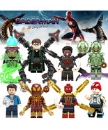 8Pcs Marvel Spider-man No Way Home Minifigure Doctor Octopus Mysterio Mi... - $23.59
