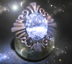 HAUNTED RING ALEXANDRIA'S EXTREME CRYSTAL SHIELDS  HIGHEST LIGHT OOAK MAGICK image 2