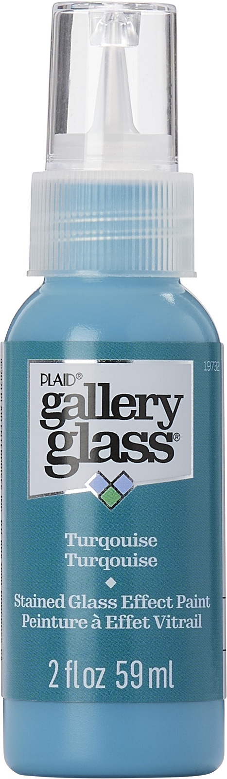 FolkArt Gallery Glass Paint 2oz Turquoise - $13.96