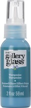FolkArt Gallery Glass Paint 2oz Turquoise - £10.03 GBP