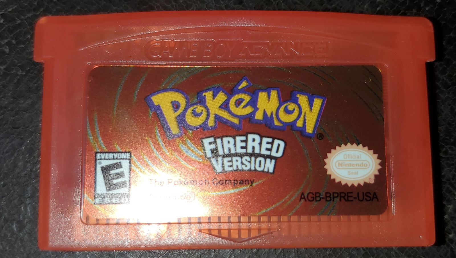 Pokemon FireRed GBA Video Game Cartridge Nintendo Gameboy Advance