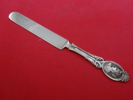 Medallion aka Diana by Wood &amp; Hughes Coin Silver Dessert Knife FH 7 3/4&quot; Mono M - $187.11