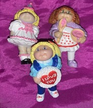 Vintage 1984 Cabbage Patch Kids Doll Mini Figurines Lot of 3 Collectible - $14.03