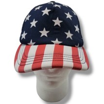 USA American Flag Hat OSFM Unisex Cap Trucker Hat America Stars And Stri... - $29.33