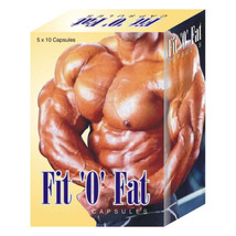 Best Natural Supplements For Weight Gain In Men And Women 50 FitOFat Cap... - £30.85 GBP