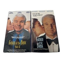 Father Of The Bride 1 &amp; 2 Factory Sealed VHS Lot Steve Martin Vintage Video Tape - £13.16 GBP