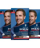 3x Pack Schwarzkopf Men Perfect Anti Gray Hair Color Gel No. 50 - £44.66 GBP