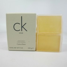 CK ONE by Calvin Klein 250 g/ 9.0 oz Soap (2 BARS) NIB - £46.70 GBP