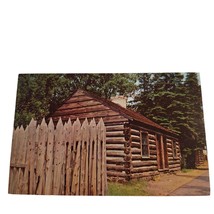 Postcard Officers Quarters Next To The Stockade Fort Wilkens State Park MI - £5.53 GBP