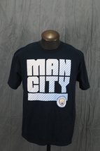 Manchester City Shirt - Man City Big Logo - Men&#39;s Extra-Large - $829.69 MXN
