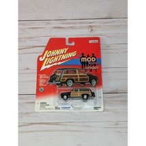 Johnny Lightning  Hollywood on Wheels The Mod Squad Woody 1950 Mercury Diecast - £10.46 GBP