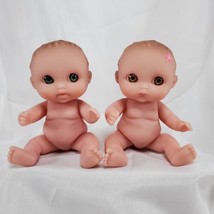 Berenguer Baby Doll Lil Cutesies Vinyl Jointed Realistic doll lot of ( 2 ) Cutie - $14.84