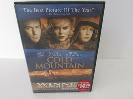 Cold Mountain 2 Disc Collector&#39;s Edition Used Dvd - £3.12 GBP