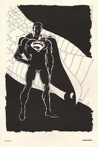 1984 Frank Miller ~ SUPERMAN #400 Anniversary Man of Steel DC Comic Art Print  - £27.24 GBP